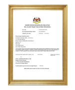 Registration Certificate with Ministry Of Finance